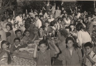 Repas de vendanges à Pontet Clauzure