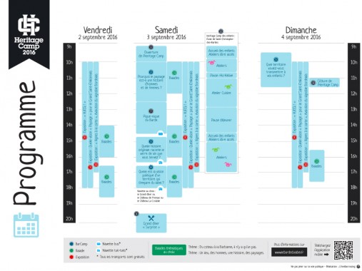 Heritage Camp 2016 - Programme